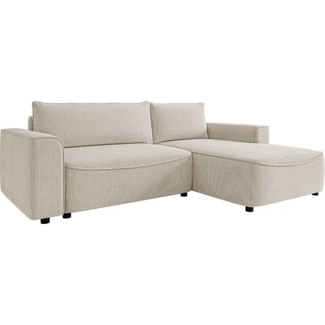 Sofá rinconero TrendyNest 105, Derecha, Función de descanso, Almacenaje, 255x175x93cm, 0 (1/5)