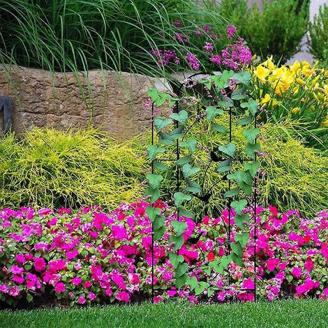 Treillis de jardin, panneaux de support pour plantes grimpantes pliables, pour légumes, vignes et plantes fruitières (1/4)