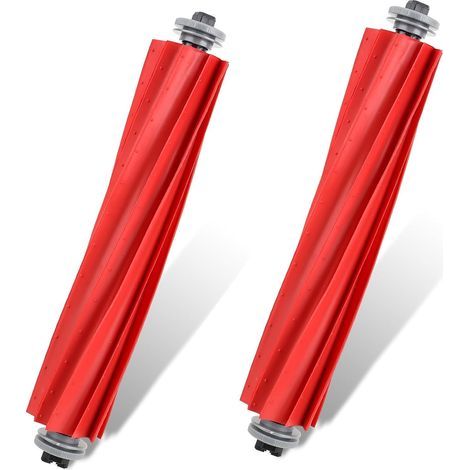 2er-Pack Roborock-Zubehör – abnehmbare Hauptbürste aus Gummi für Q Revo/S7/S7 Maxv/S7 Maxv Ultra/S7 Max Ultra/S7 Pro Ultra/Q7 Max Roboter-Staubsauger HQL0283