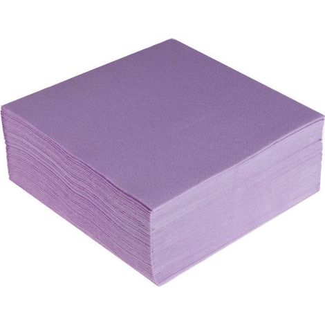 Lot De 40 Serviettes En Papier 2 Plis - 38X38 Cm - Pourpre - Gappy (1/3)