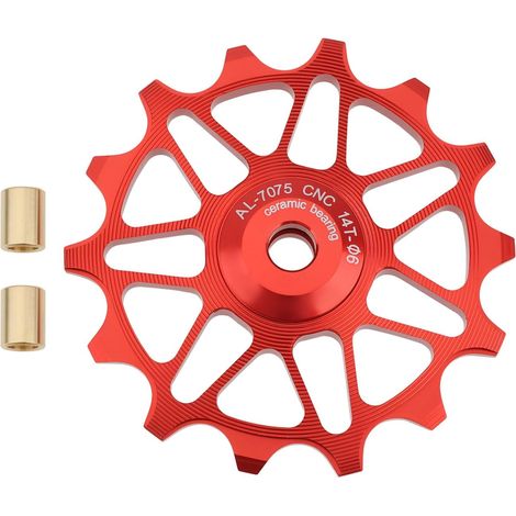 Dérailleur de vélo Roue jockey Poulie Céramique Compatible avec Compatible avec (1/5)