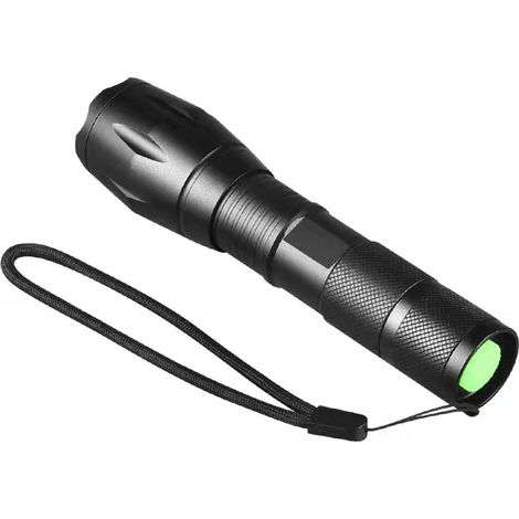 Lampe torche rechargeable zoomable haute luminosité pour le camping et la randonnée (1/5)