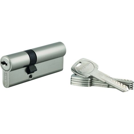 Cylindre de serrure double entrée Trafic 6 UNIKEY (achetez-en plusieurs, ouvrez avec la même clé), 30x50mm, 5 clés - (1/5)