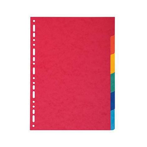 Exacompta 1406E Trennblatt Rot (1/4)