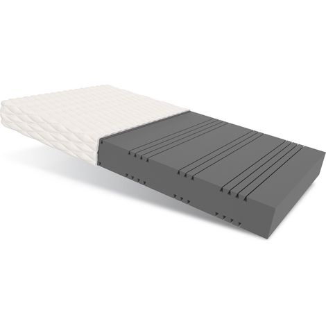 Matratze 90x200 Kaltschaum MERIDA 7 Zonen HR Schaum H2 15 cm JERSEY