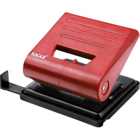 Eagle 837 L roter Locher, 25 Blatt (1/2)