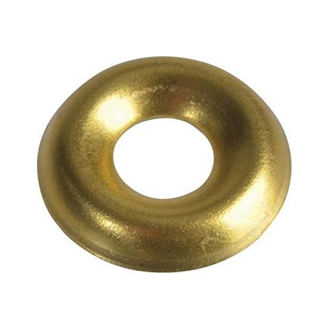 Forgefix - Rondelles de vis en laiton massif poli n 6 - Sachet de 200 (1/5)