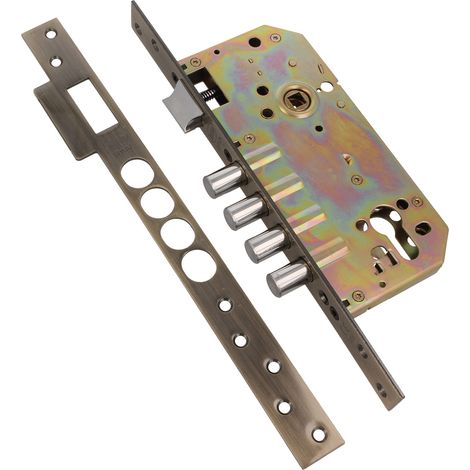 AMIG Serrure encastrée 100 50/85 Acier Vieilli (1/5)