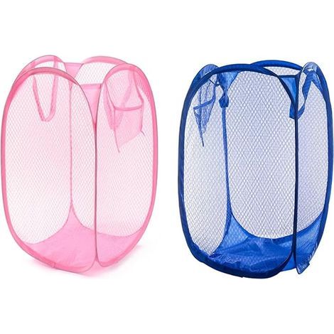 2 Paniers à Linge Pliables, Corbeilles de Rangement pour Vêtements & Chaussures - Design Escamotable avec Poignées202048cm (1/5)