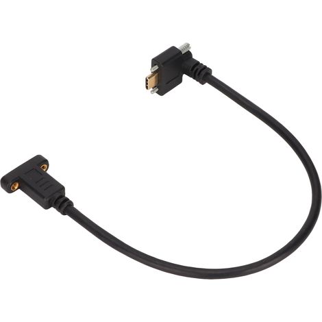Câble d'extension de données USB-C mâle-femelle 16 conducteurs 4K 60 Hz pour téléphones, ordinateurs portables et disques durs externes, 0,3 m / 1 pi (1/5)