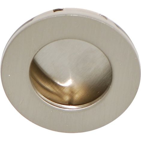 Poignée cuvette ronde diamètre 41mm inox P3013 41NM