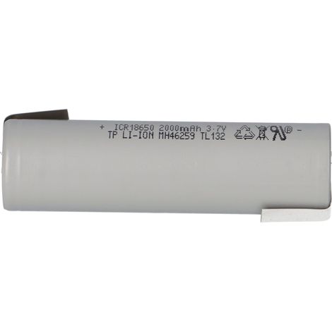 TerraE INR 18650 20P Li-Ion Akku - 3,7V 2000mAh 30A Z-Lötfahne (1/5)
