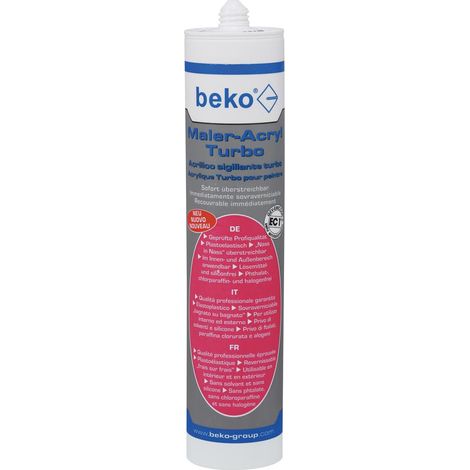 beko Maler Acryl Turbo 310 ml weiß 230 300 010 (1/4)