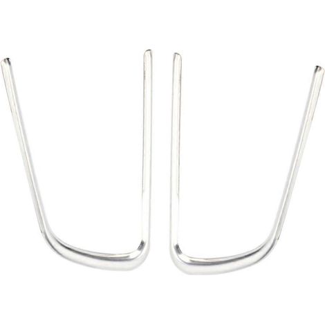 Paire de garnitures de volant à paillettes pour intérieur de voiture, compatibles avec Peugeot 408 508 2014-2015 (1/4)