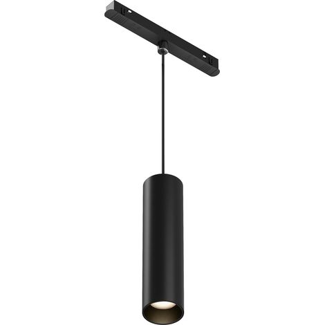 Sospensione binario 1 fase nera LED 12W 3000K Maytoni (1/3)
