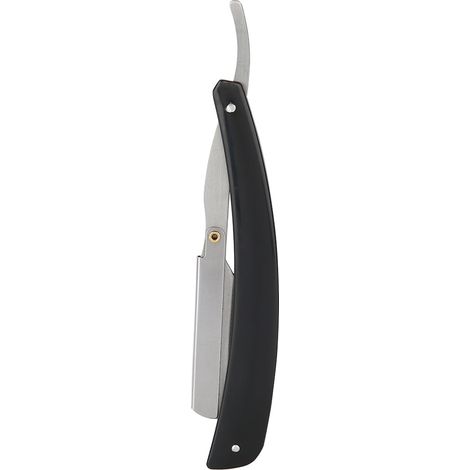 Lame de rasage professionnelle en acier au carbone, pliable, pour coiffeur, tondeuse de coupe de cheveux et barbe (1/5)