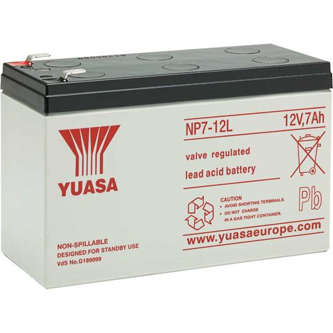BATTERIA YUASA SW280 12V  7Ah
