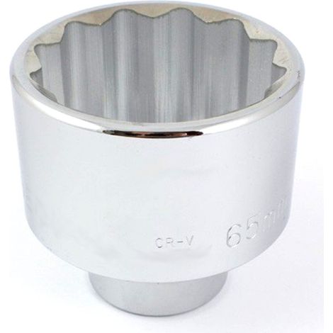 Llave de vaso Geko g14165 acero cromo vanadio 65 mm (1/3)
