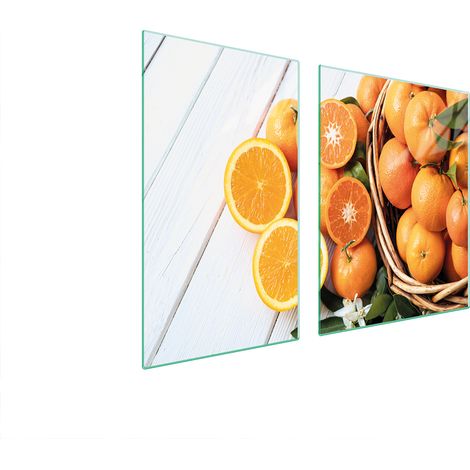 Glasplatte und Schneidebrett 100x52 Obst (1/5)