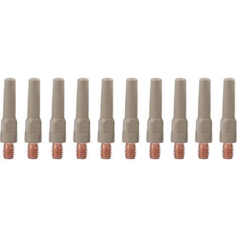 de 10 pointes de soudage MIG pour soudeur MIG 15AK Gris et (1/5)