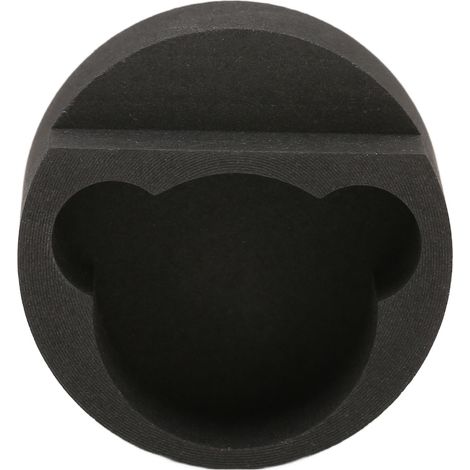 Tête d'ours moulée en graphite irrégulière (1/5)