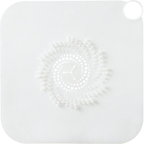 DEESSE SHOP - Couvercle de vidange de douche – Couvercle de vidange en maille de silicone, bouchon pour attrape-cheveux pour salle de bain, cuisine, évier, crépine, filtre, piège, maison, protection d (1/4)