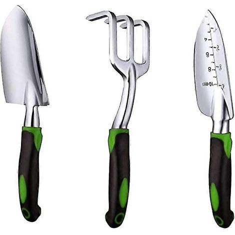 3-teiliges Gartenwerkzeugset aus Aluminiumlegierung (1/5)