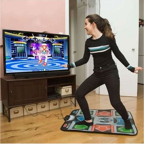 Interaktive Tanzmatte – SHOP-STORY – X-TREME DANCE – Schwarz – Für Kinder ab 6 Jahren