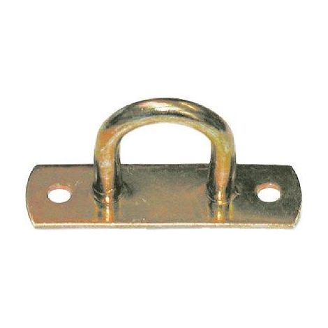 CAVALLOTTO FISSO TONDO 927 - ZINCATO GIALLO S.MM 6,0 MM 21X 25- 10 pezzi
