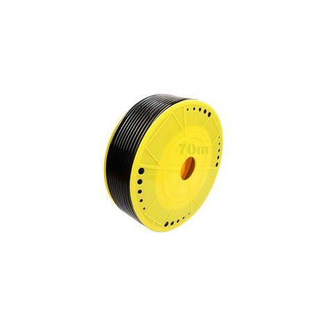 Tuyau Pneumatique, tube pneumatique de tuyau d'air OD 8 mm x ID 5 mm, tuyau d'arrosage pour compresseur d'air (noir, 70 m) (1/5)