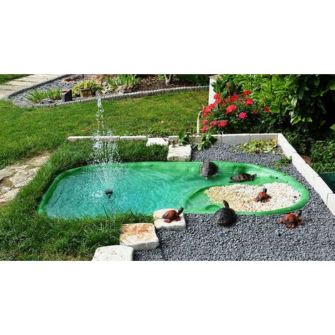 Laghetto Termoformato Ninja, Bacino, Laghetto da giardino, Giochi d'acqua
