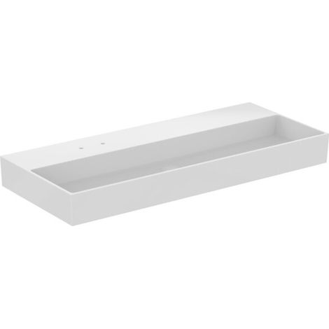 IDEAL STANDARD T536801 Lavabo Solos 1215 mm 2 trous pour robinetterie (1/5)