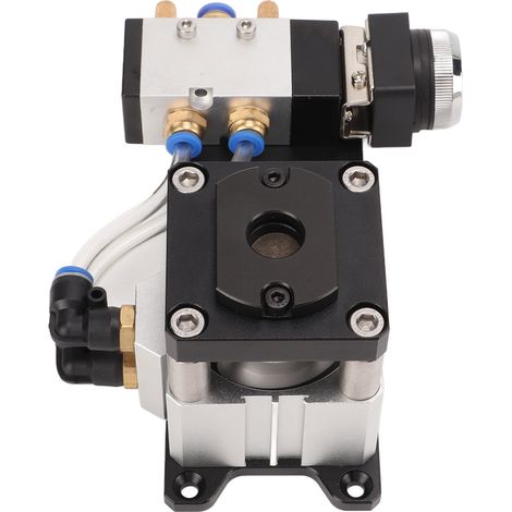 Outil de perçage pneumatique 3 en 1 pour le placage de chants de 15 mm, outil de perçage pneumatique, outil de perçage CNC en alliage d'aluminium, outil de travail du bois pour le placage de chants et (1/5)