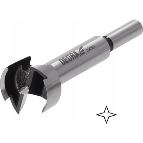Broca Forstner dedra forstner drill bit 30 mm acero carbono