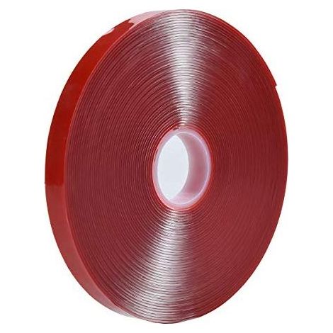 30m x 10mm Clear Acrylic Foam Tape, Heat Resistant, Perfect for LED Strip Lights, Cars, Home and More. (1/5)