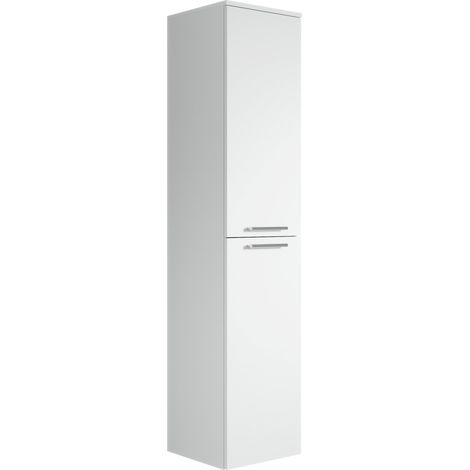 Mobiletto del bagno Saturnus 130 cm Bianco - Mobiletto armadietto, (1/3)