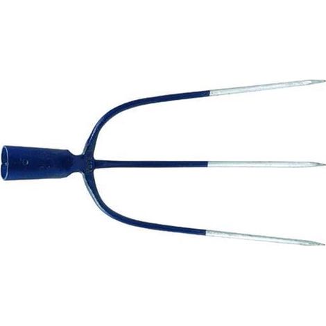 Forca Per Fieno Tipo Lion Indian 1/2 Blu Acciaiotemprato 3 Denti
