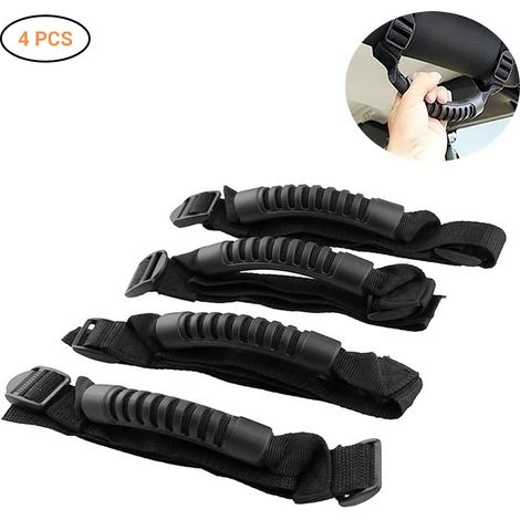 Maniglie di sostegno per Jeep Wrangler dal 1995 al 2018, 4 pezzi, accessori per auto