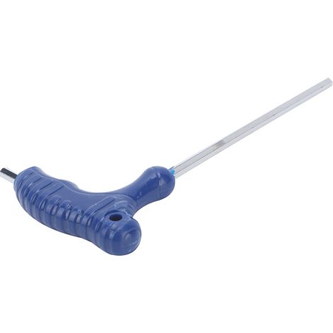 T-Griff-Sechskantschlüssel aus Stahl, 4 mm, ergonomisches Werkzeug für Heimwerkerwerkstätten (1/5)
