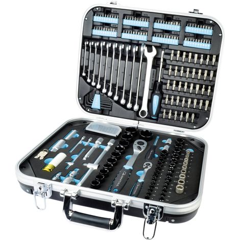 Brüder Mannesmann QUANTOOL Q25101 Jeu d'outils 233 pièces (1/4)