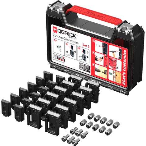 QBRICK CUSTOM SET 2 Set di adattatori per scatole nere nell'organizer (1/5)