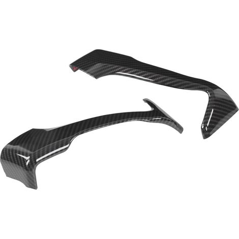 Confezione da due copri maniglie interne delle portiere con texture in fibra di carbonio per modelli Subaru BRZ dal 2012 al 2020.