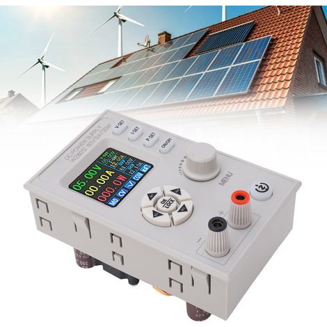 Hochleistungsfähiges, einstellbares DC/DC-CNC-Netzteil mit Abwärtswandler und geregeltem Lastmodul, Konstantspannung und -strom 60 V 12 A 720 W, mit 485-Kommunikationsmodul und Host-Computer. (1/5)
