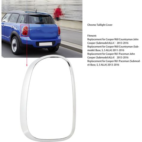 Chrom-Rücklichtblende für Mini Cooper Countryman/Paceman 2013-2016, links (1/5)