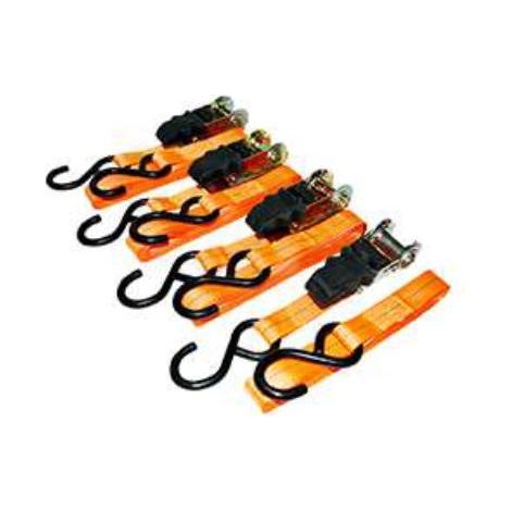 LAS Zurrgurt- Spanngurt 25 mm x 5 m mit Ratsche u. Haken Gurt Ratschengurt (1/3)