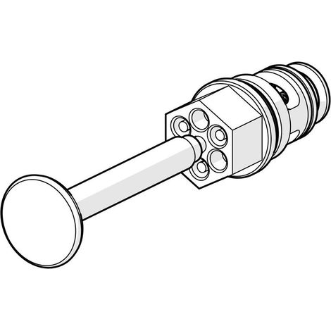 Hansa Umstellventil Unterputz chrom 59910900 (1/5)