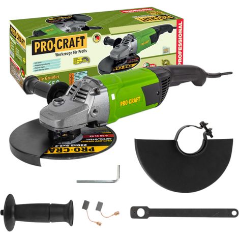 Procraft PW2650 Winkelschleifer 2600 Watt 230 mm