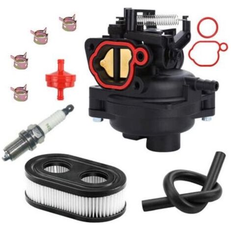 Convient aux moteurs Briggs & Stratton 799584 594058 550EX 725EXI 625EX 675EX 0EX 09P702-0145-F1 09P702-0098-F1, Troy Bilt TB200 TB20 125 T B554, tondeuse à gazon avec filtre à air 799584 (1/4)