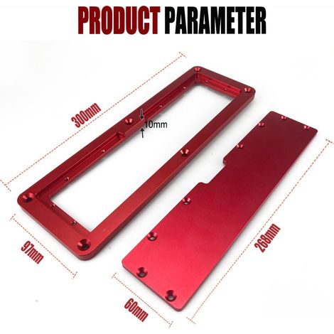 Table de scie à aluminium pour menuiserie, scie électrique pour menuiserie, plaque de couverture inversée, scie circulaire électrique. (1/5)
