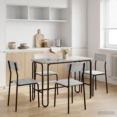 vidaXL Mesa de Comedor 100 x 50 x 75 cm Madera de ingeniería (1/5)
